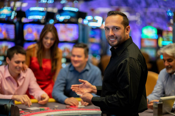 Live blackjack dealer at nilam table streaming on mobile phone