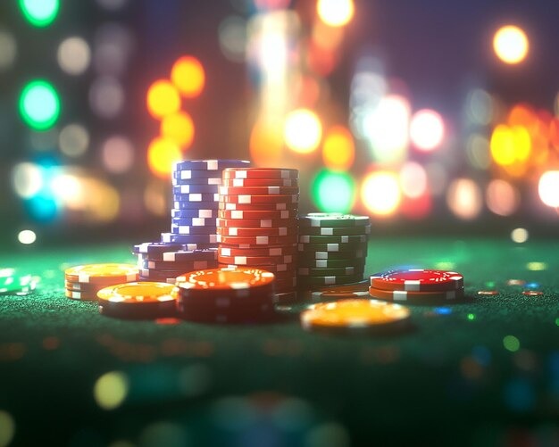 Live Three Card Poker dealer in nilam studio dealing cards on camera